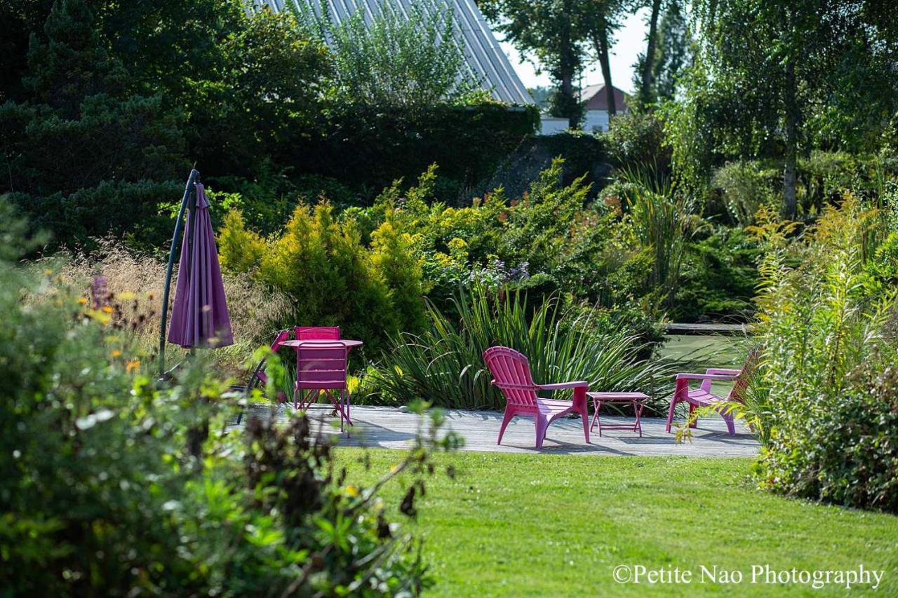 Bed and Breakfast Au Jardin Des Deux Ponts Abbeville Exteriér fotografie