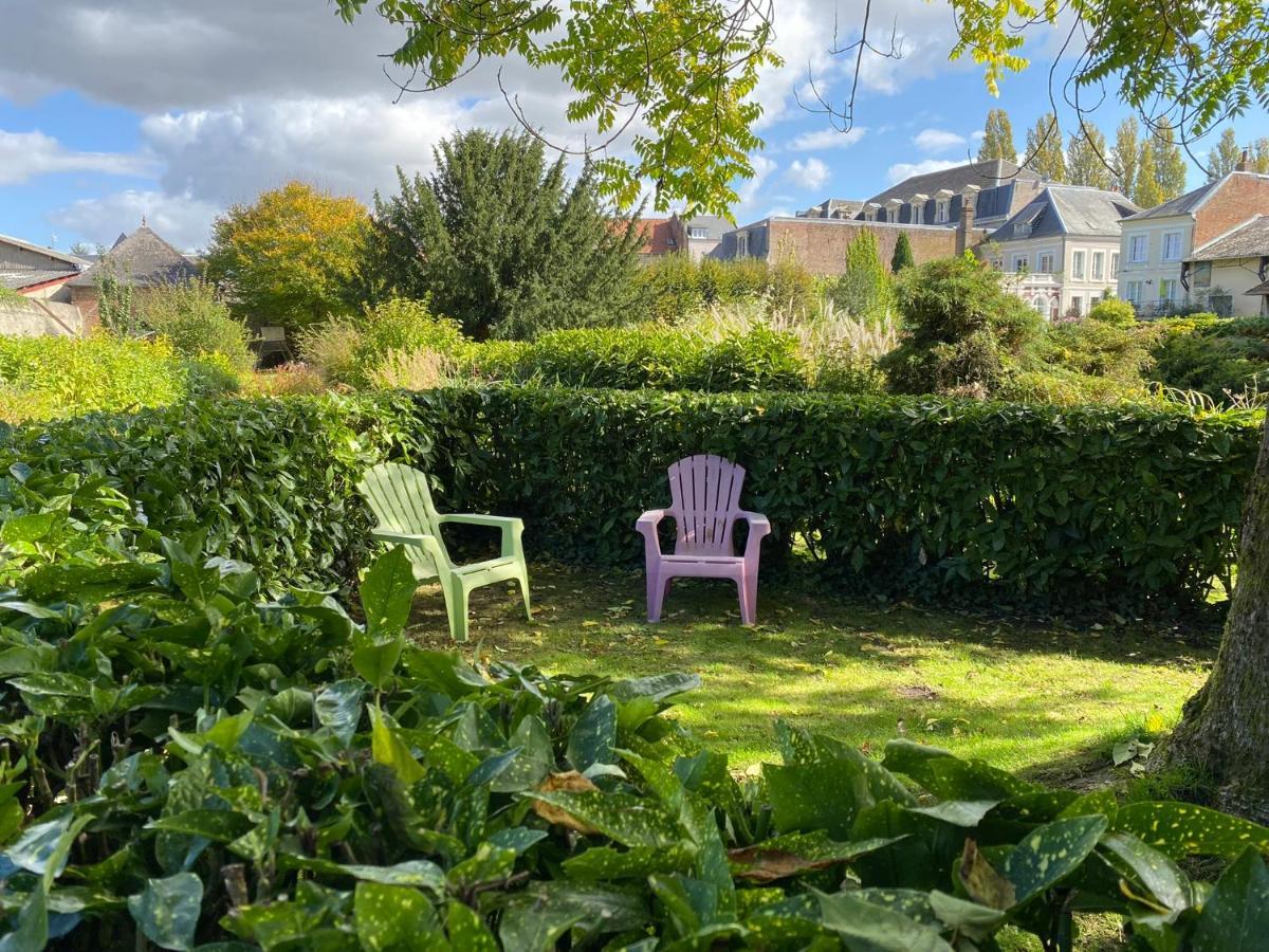 Bed and Breakfast Au Jardin Des Deux Ponts Abbeville Exteriér fotografie